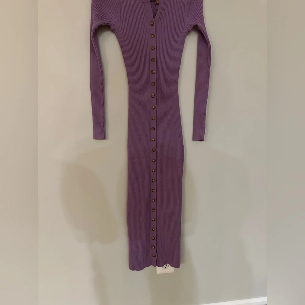Derek Lam 10 Crosby Avianna Sweater Midi Dress - Size XS - Picture 9 of 12